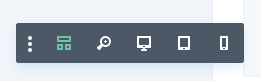 divi wireframe view icon